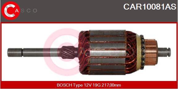 Casco CAR10081AS - Якорь, стартер autodnr.net