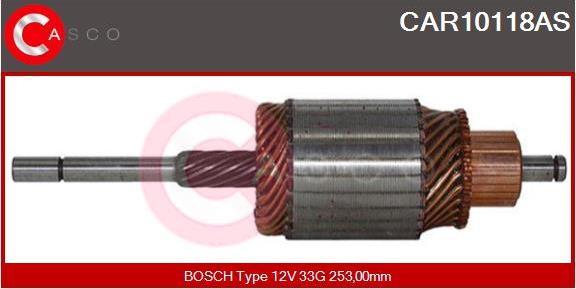 Casco CAR10118AS - Якорь, стартер autodnr.net