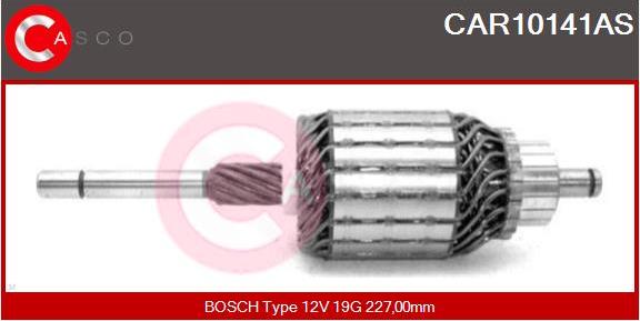 Casco CAR10141AS - Якорь, стартер avtokuzovplus.com.ua