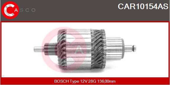 Casco CAR10154AS - Якорь, стартер avtokuzovplus.com.ua