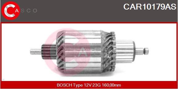 Casco CAR10179AS - Якір, стартер autocars.com.ua