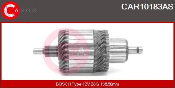 Casco CAR10183AS - Якір, стартер autocars.com.ua