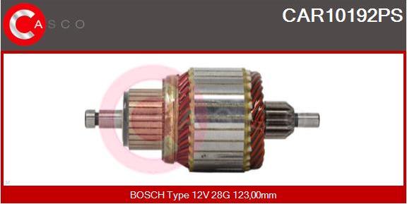 Casco CAR10192PS - Якорь, стартер avtokuzovplus.com.ua