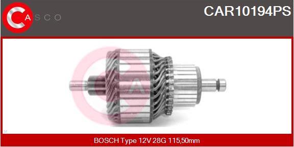 Casco CAR10194PS - Якорь, стартер autodnr.net