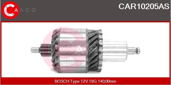 Casco CAR10205AS - Якорь, стартер autodnr.net