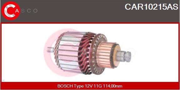 Casco CAR10215AS - Якір, стартер autocars.com.ua