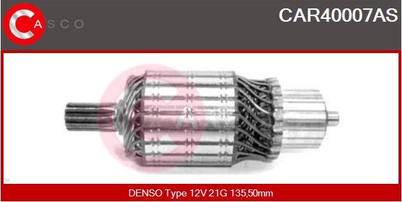 Casco CAR40007AS - Якорь, стартер avtokuzovplus.com.ua