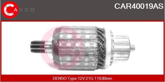 Casco CAR40019AS - Якорь, стартер autodnr.net