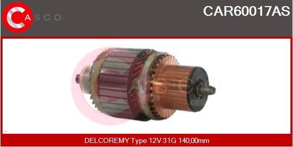 Casco CAR60017AS - Якорь, стартер autodnr.net