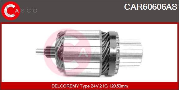 Casco CAR60606AS - Якорь, стартер autodnr.net