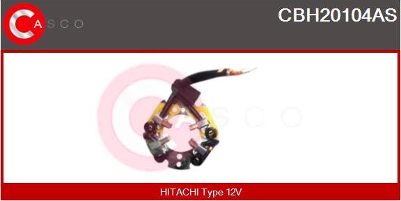 Casco CBH20104AS - Кронштейн, вугільна щітка autocars.com.ua