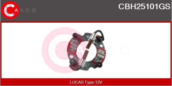 Casco CBH25101GS - Кронштейн, угольная щетка avtokuzovplus.com.ua