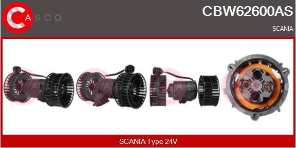 Casco CBW62600AS - Вентилятор салону autocars.com.ua