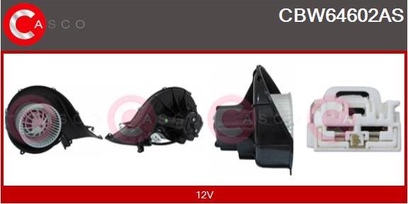 Casco CBW64602AS - Вентилятор салону autocars.com.ua
