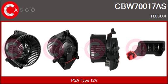 Casco CBW70017AS - Вентилятор салона autodnr.net