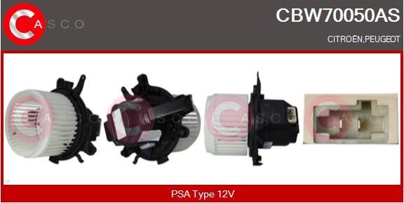 Casco CBW70050AS - Вентилятор салону autocars.com.ua