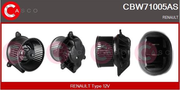 Casco CBW71005AS - Вентилятор салону autocars.com.ua