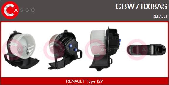 Casco CBW71008AS - Вентилятор салону autocars.com.ua