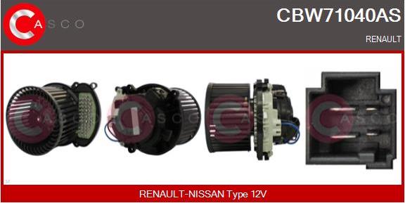 Casco CBW71040AS - Вентилятор салону autocars.com.ua