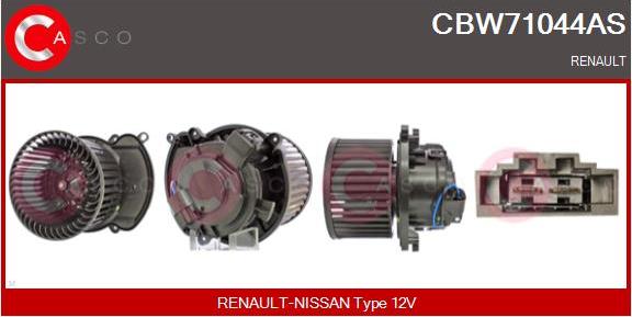 Casco CBW71044AS - Вентилятор салону autocars.com.ua