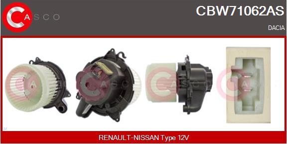 Casco CBW71062AS - Вентилятор салону autocars.com.ua