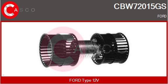 Casco CBW72015GS - Вентилятор салону autocars.com.ua