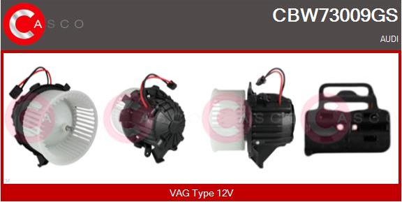 Casco CBW73009GS - Вентилятор салону autocars.com.ua