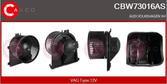 Casco CBW73016AS - Вентилятор салону autocars.com.ua