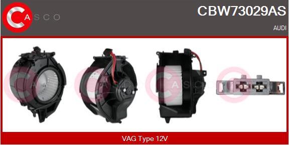 Casco CBW73029AS - Вентилятор салону autocars.com.ua