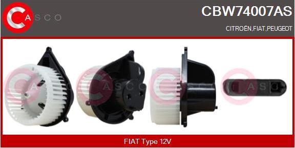 Casco CBW74007AS - Вентилятор салону autocars.com.ua