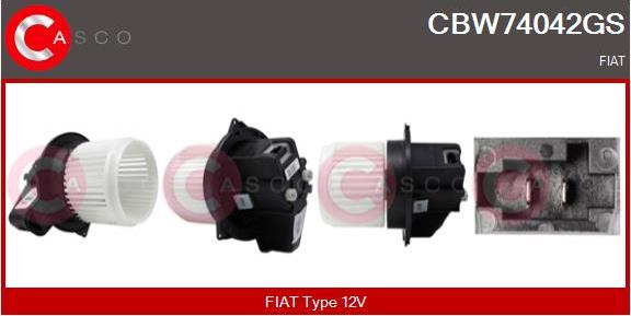 Casco CBW74042GS - Вентилятор салону autocars.com.ua