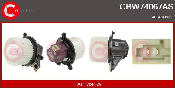 Casco CBW74067AS - Вентилятор салону autocars.com.ua
