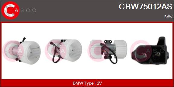 Casco CBW75012AS - Вентилятор салону autocars.com.ua