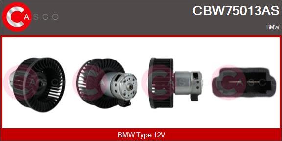 Casco CBW75013AS - Вентилятор салону autocars.com.ua