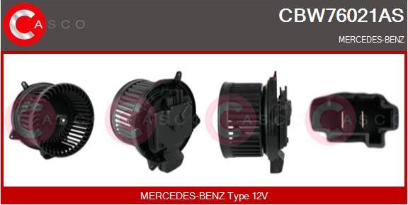 Casco CBW76021AS - Вентилятор салона avtokuzovplus.com.ua