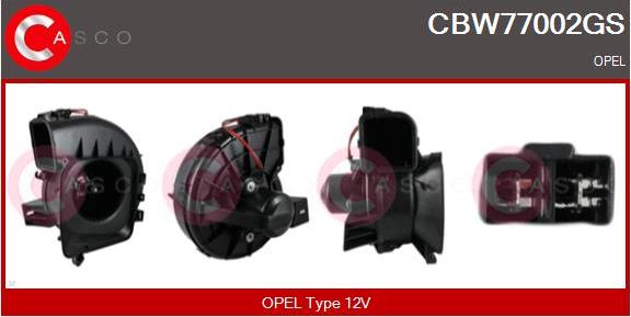 Casco CBW77002GS - Вентилятор салона avtokuzovplus.com.ua