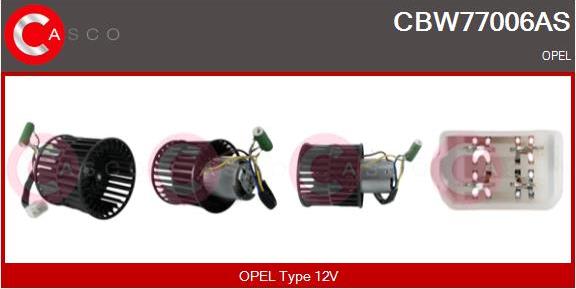 Casco CBW77006AS - Вентилятор салону autocars.com.ua