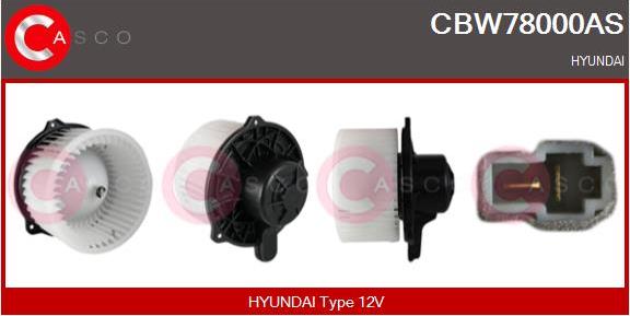 Casco CBW78000AS - Вентилятор салону autocars.com.ua