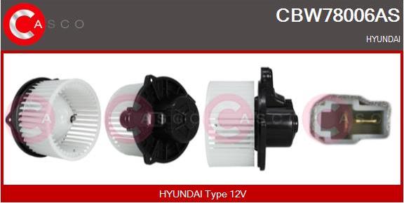 Casco CBW78006AS - Вентилятор салона autodnr.net