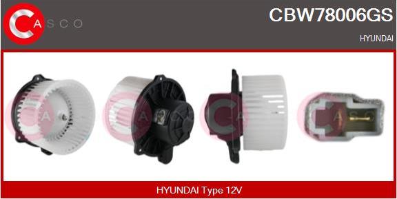 Casco CBW78006GS - Вентилятор салона autodnr.net