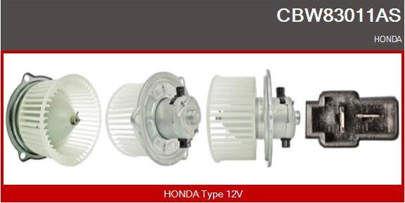 Casco CBW83011AS - Вентилятор салону autocars.com.ua