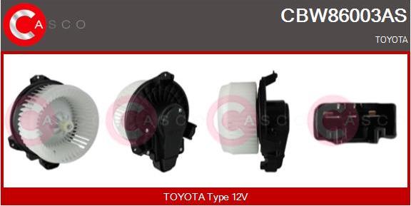 Casco CBW86003AS - Вентилятор салону autocars.com.ua