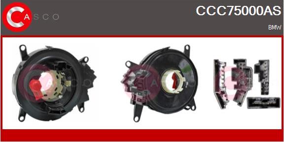 Casco CCC75000AS - Витая пружина, подушка безопасности avtokuzovplus.com.ua