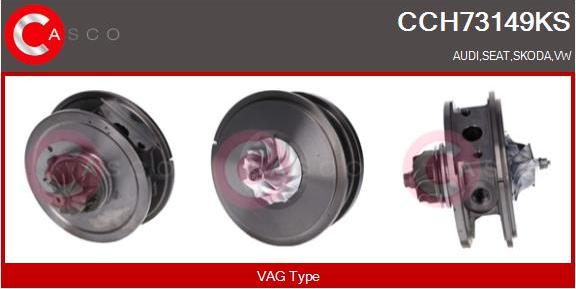 Casco CCH73149KS - Група корпусу, компресор autocars.com.ua