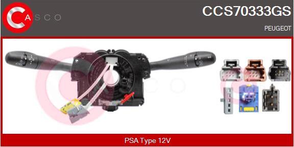 Casco CCS70333GS - Вимикач на рульовій колонці autocars.com.ua