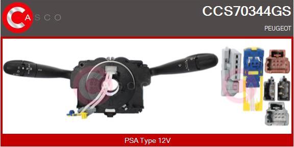 Casco CCS70344GS - Вимикач на рульовій колонці autocars.com.ua