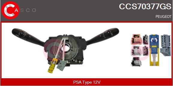 Casco CCS70377GS - Вимикач на рульовій колонці autocars.com.ua