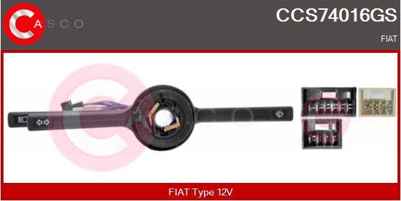 Casco CCS74016GS - Вимикач на рульовій колонці autocars.com.ua