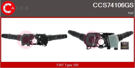 Casco CCS74106GS - Вимикач на рульовій колонці autocars.com.ua