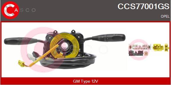 Casco CCS77001GS - Вимикач на рульовій колонці autocars.com.ua